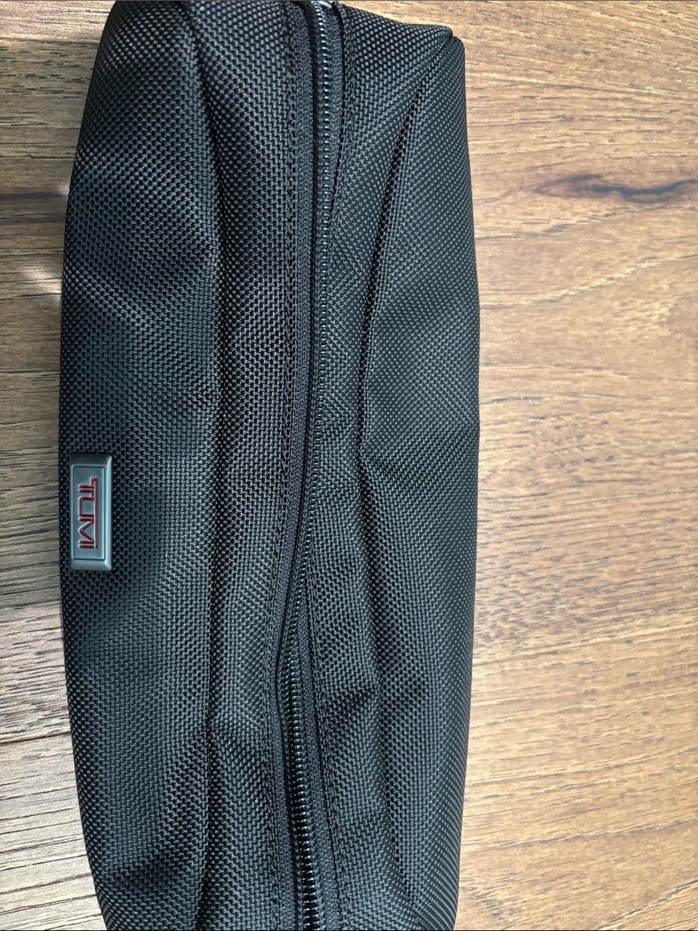 Tumi Black Nylon Toiletry Pouch